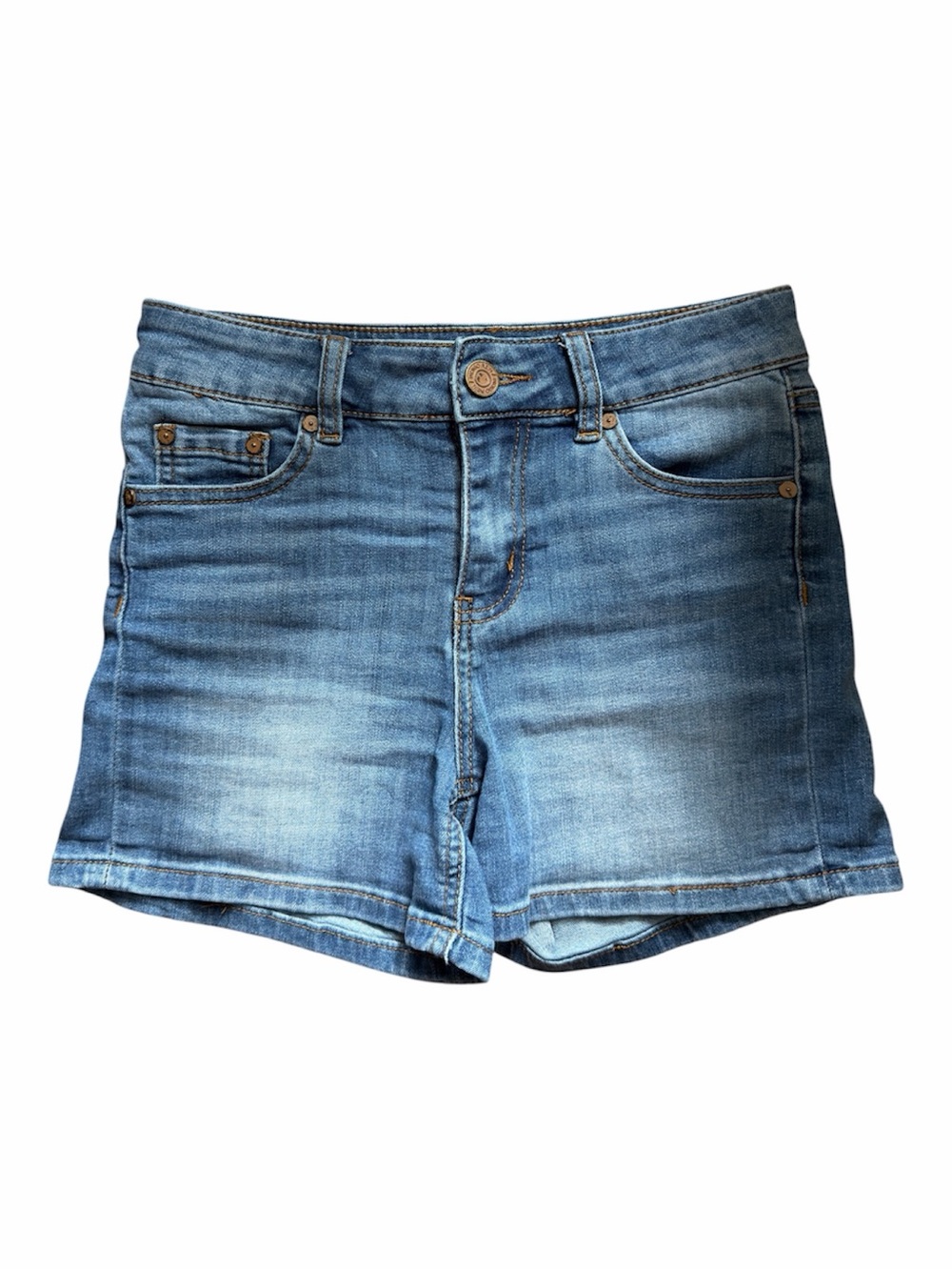 Indigo Rein Light Blue Denim Jean Shorts